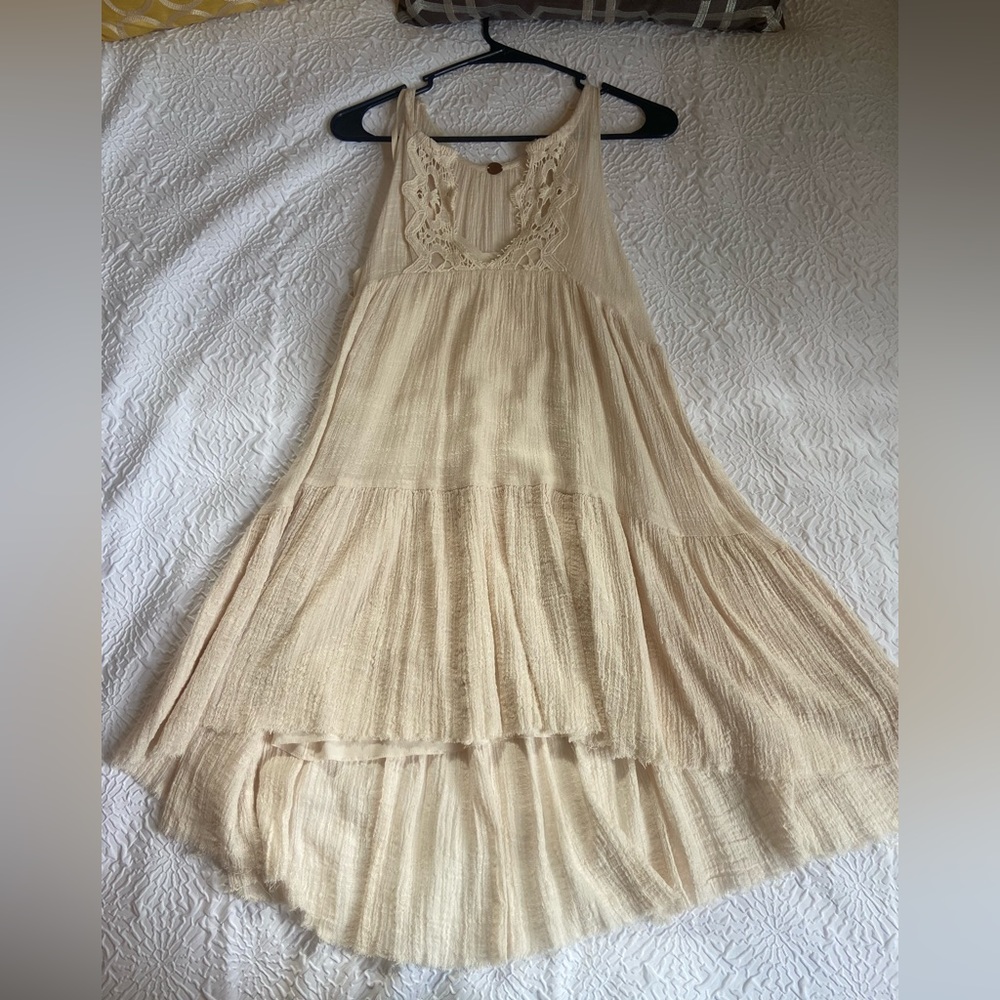 Free People flowy dress with slip included